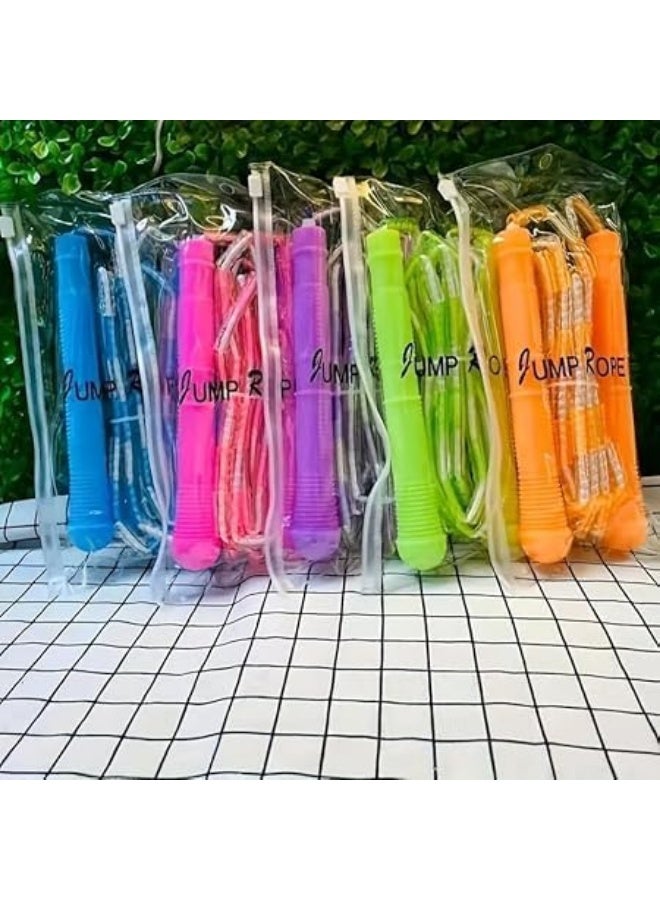 Adjustable Beaded Jump Rope 2.9m – Tangle-Free with 19.5cm Handles – Perfect for Adults & Kids, Cardio, Fitness, Endurance & Training Workouts - Image 4