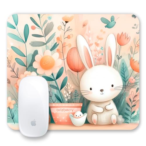 ARTBRIZ Brizberry Mouse Pad, Large Printed Premium Textured Waterproof Anti Skid Rubber Base for Desktop Laptop Gaming Professional 240X210X3mm [20% Larger] (118S - Pack of 1) - Image 1