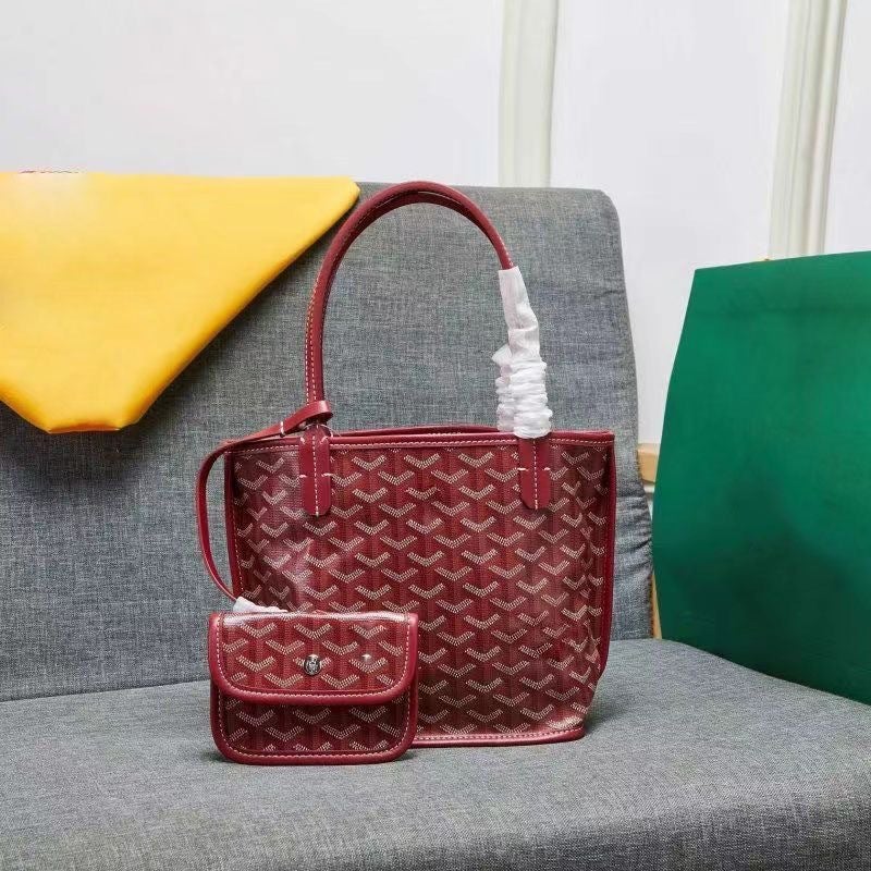 Goyard Dogtooth Bag Replica Mini High-Quality Double-Sided Tote Shopping Bag Basket Tote Bag - Image 5