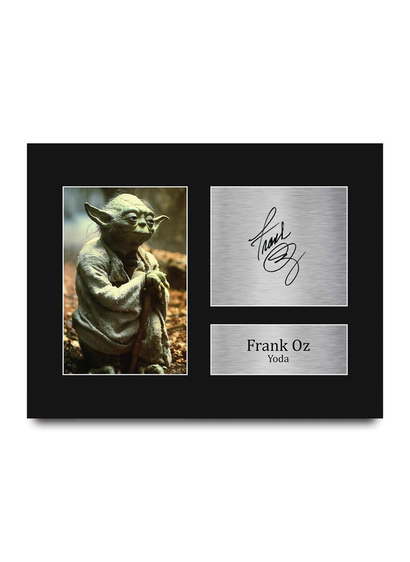 HWC Trading HWC Trading Frank Oz Gift USL Signed Printed Autograph Star Wars Gifts Yoda Print Photo Picture Display - US Letter Size  - Image 1