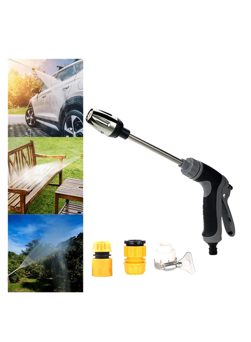 SOLARAE Power High-Pressure Cleaner, Turbowasher, for Every Garden Hose, Electric Pressure Washer, Pressure Washer for Garden Hose, with 3 Nozzles, for 1/2" Pipe, for Cars, Fences, Patios, Driveways - Image 1