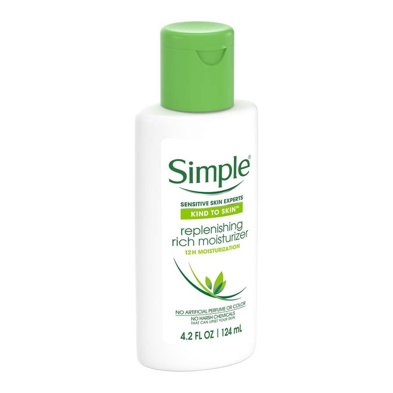 Simple Kind To Skin Replenishing Rich Moisturizer, 4.2oz, Pack of 2 - Image 1