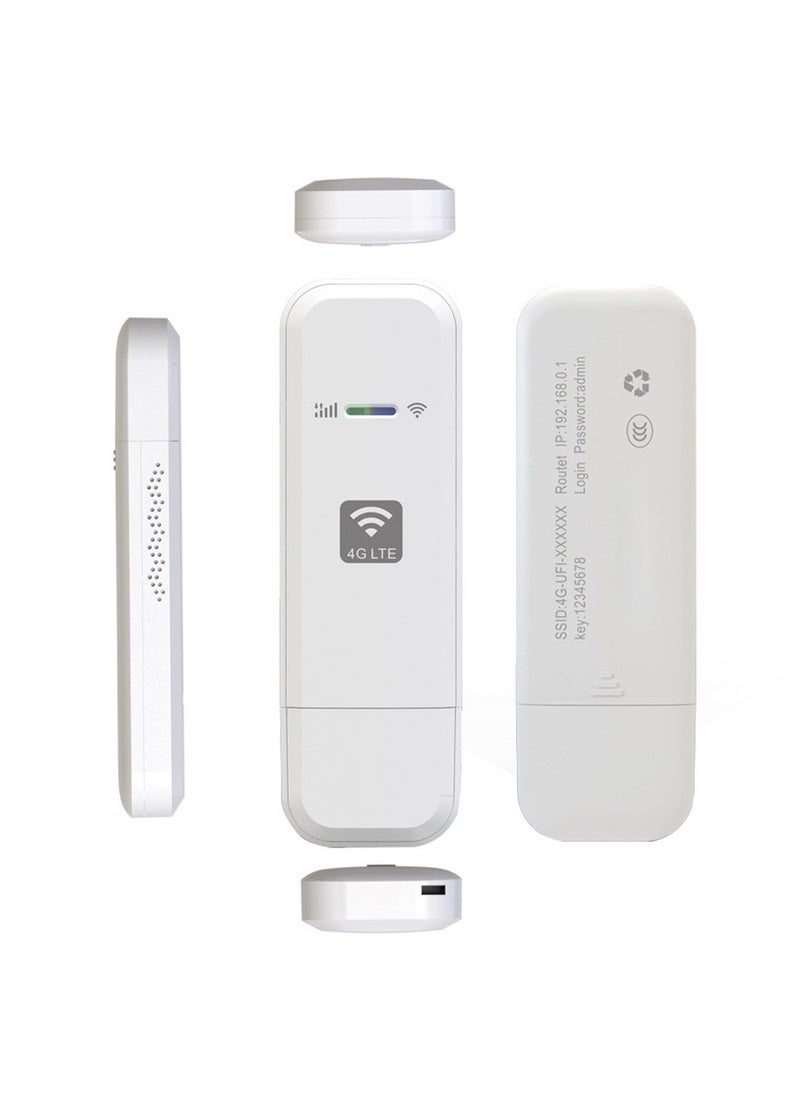 KASTWAVE - WiFi Modem Dongle, Connectivity with 4G LTE USB WiFi Modem - Internet Hotspot for Desktops, Laptops, and PCs. Car WiFi Mini Wireless Router with SIM Card Slot for On-the-Go Connectivity - Image 1