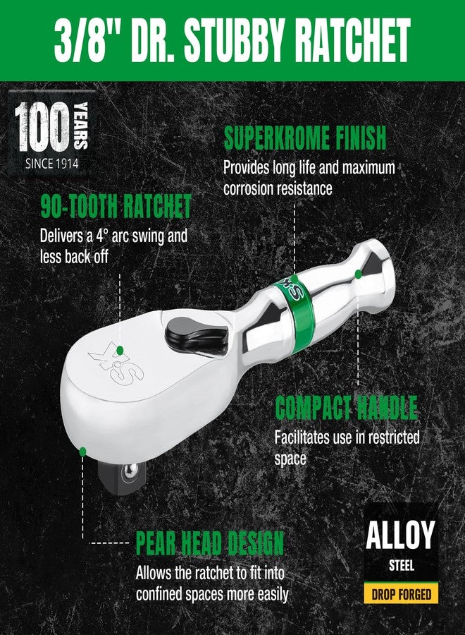 اس كي كي مقبض سقاطة قصير SK 3/8 بوصة، رأس كمثرى، سقاطة 90 سنًا، فولاذ سبائك، بمقبض مُحيط - Image 3