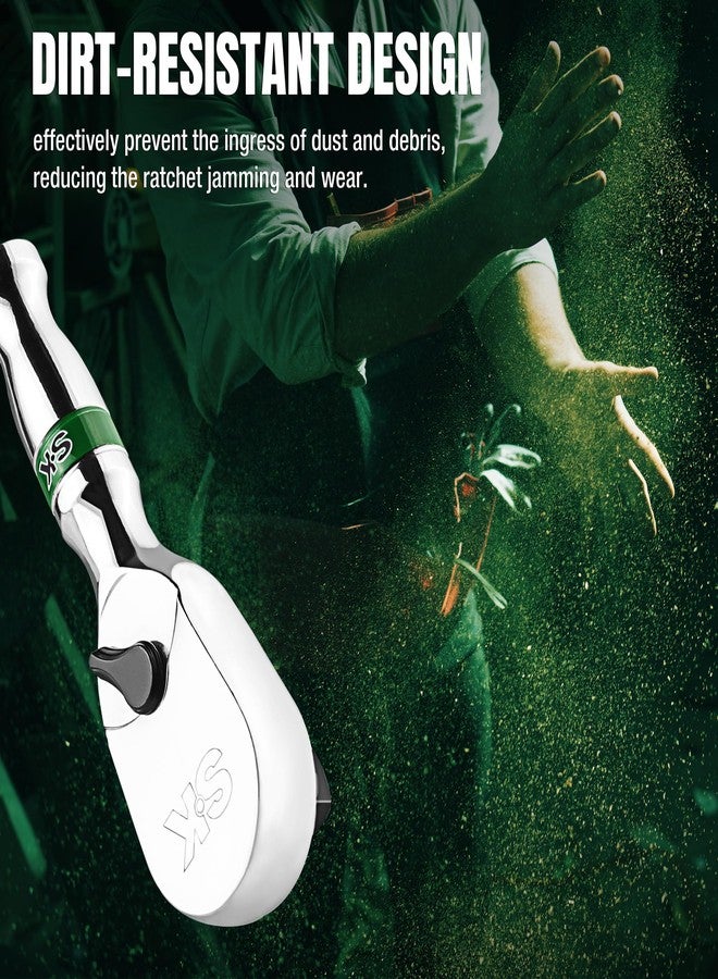 اس كي كي مقبض سقاطة قصير SK 3/8 بوصة، رأس كمثرى، سقاطة 90 سنًا، فولاذ سبائك، بمقبض مُحيط - Image 4