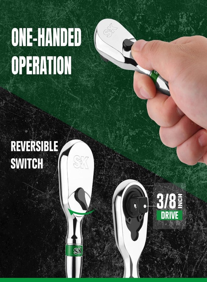 اس كي كي مقبض سقاطة قصير SK 3/8 بوصة، رأس كمثرى، سقاطة 90 سنًا، فولاذ سبائك، بمقبض مُحيط - Image 5