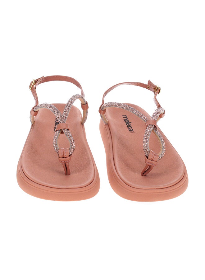 MOLECA Solid Thong Flat Sandals - Image 3