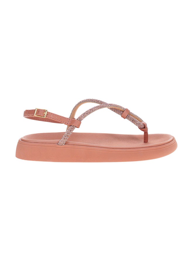 MOLECA Solid Thong Flat Sandals - Image 1