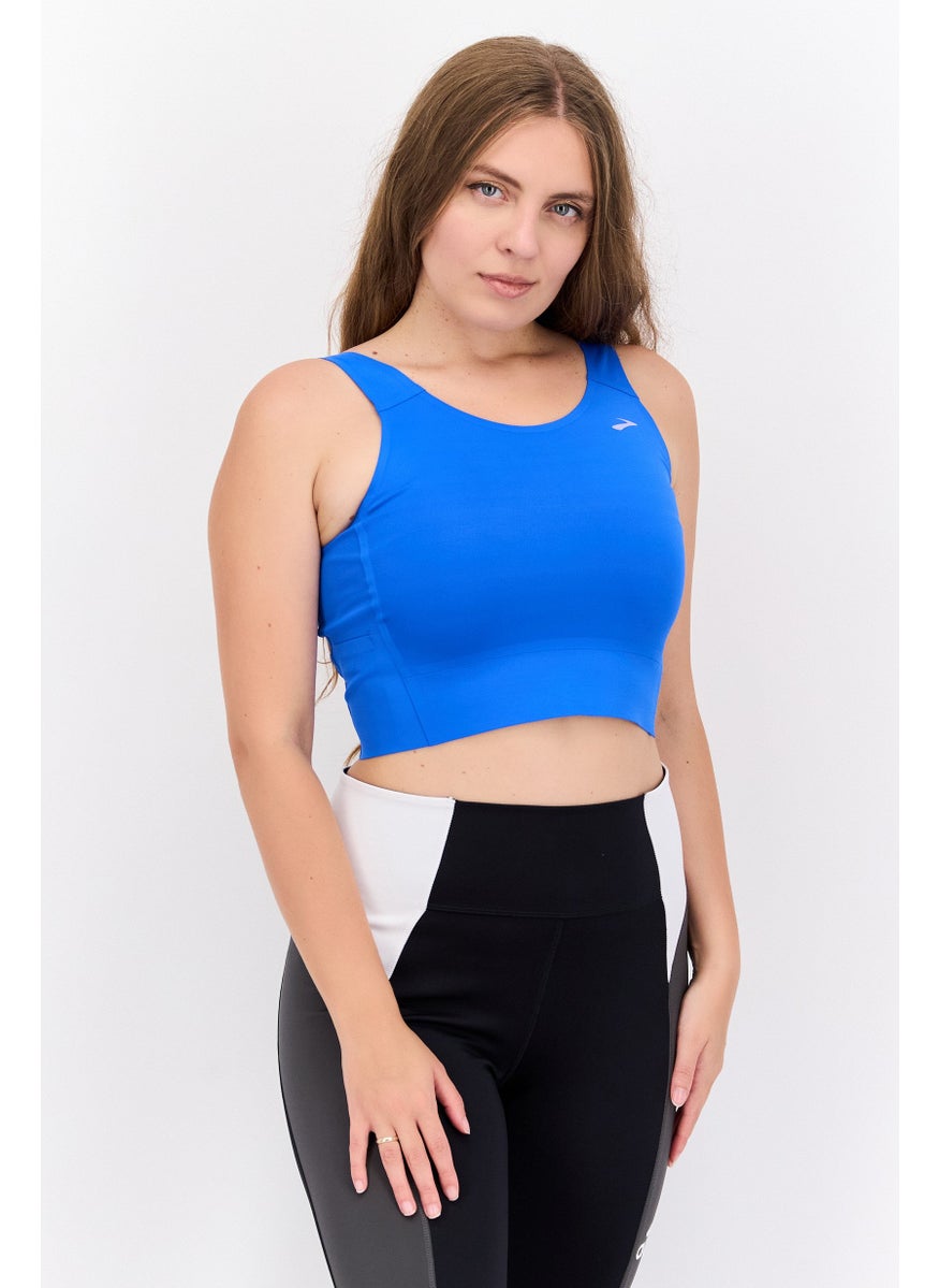 Women Sportswear Fit Sleeveless Training Crop Top, Blue - pzsku/ZDC5633A277DCF0AA3C28Z/45/_/1737642646/5079c849-3583-47e5-ba89-30058a725309