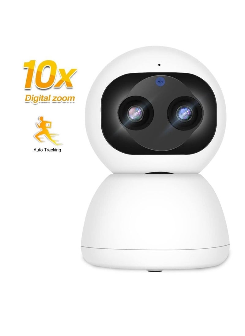 Generic - HD 2mp 1080P IP Camera Full HD 10X Zoom Smart Home WiFi Camera PTZ Auto Tracking Baby Monitor Night Vision Camera - Image 1