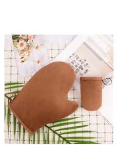 SYOSI 2 Pack Self Tanning Mitt Applicator Mitt Self Tanner Mits Self Tan Face Mit Tan Physics True Color Sunless Tanner Spray Tan Mitt Applicator Sunless Tanning  - Image 3