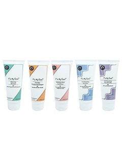 Fix My Curls 5 Steps Moisture Bundle With Cleansing Shampoo Everyday Moisturizing Shampoo Hydrating Deep Conditioner Flax Seed Gelly And Hair Butter For Curly (50Gm Each)  - Image 2