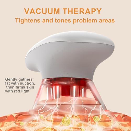 MASIKETEC Body Sculpting Machine, Professional Cordless Handheld Massager Electric Cupping Therapy Massager – for Belly, Waist, Arms, Leg, Home Tool for Women (White) - Image 3