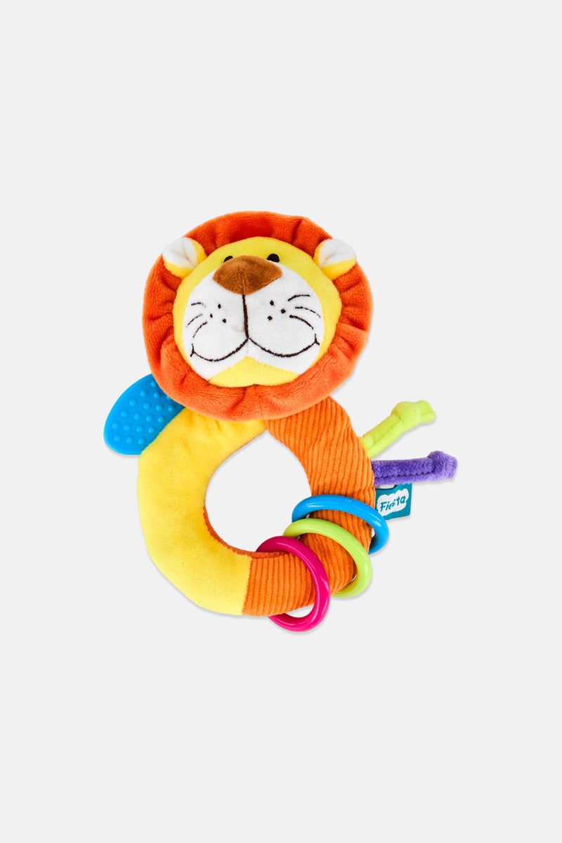 FIESTA Ringaling Lion Rattle Soft Toy - Image 1