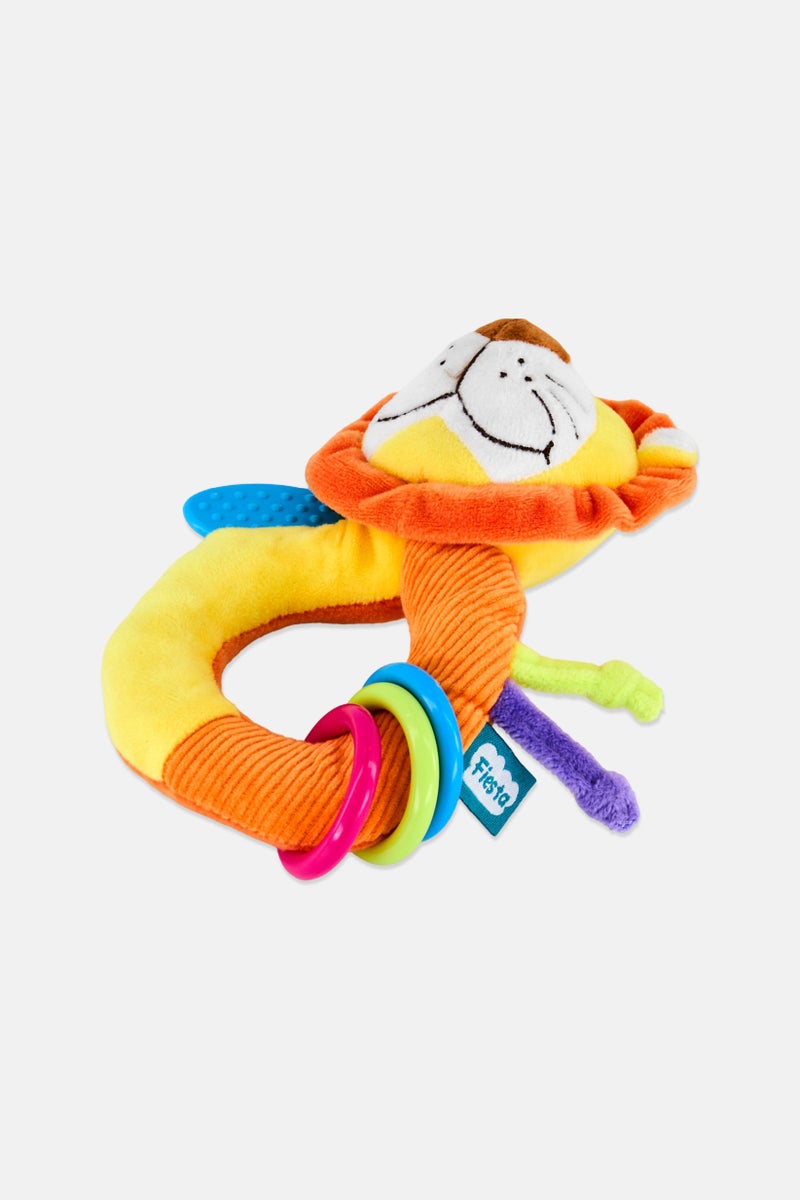 FIESTA Ringaling Lion Rattle Soft Toy - Image 4