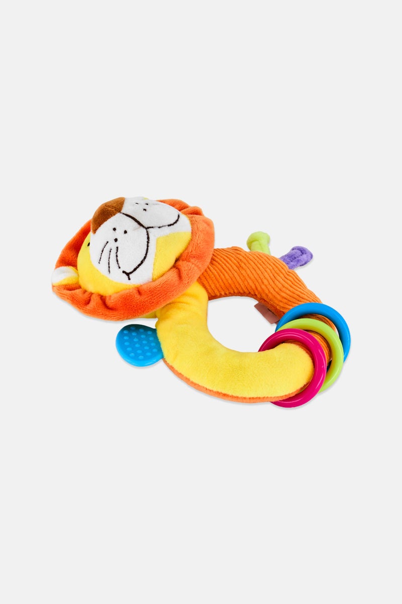 FIESTA Ringaling Lion Rattle Soft Toy - Image 3