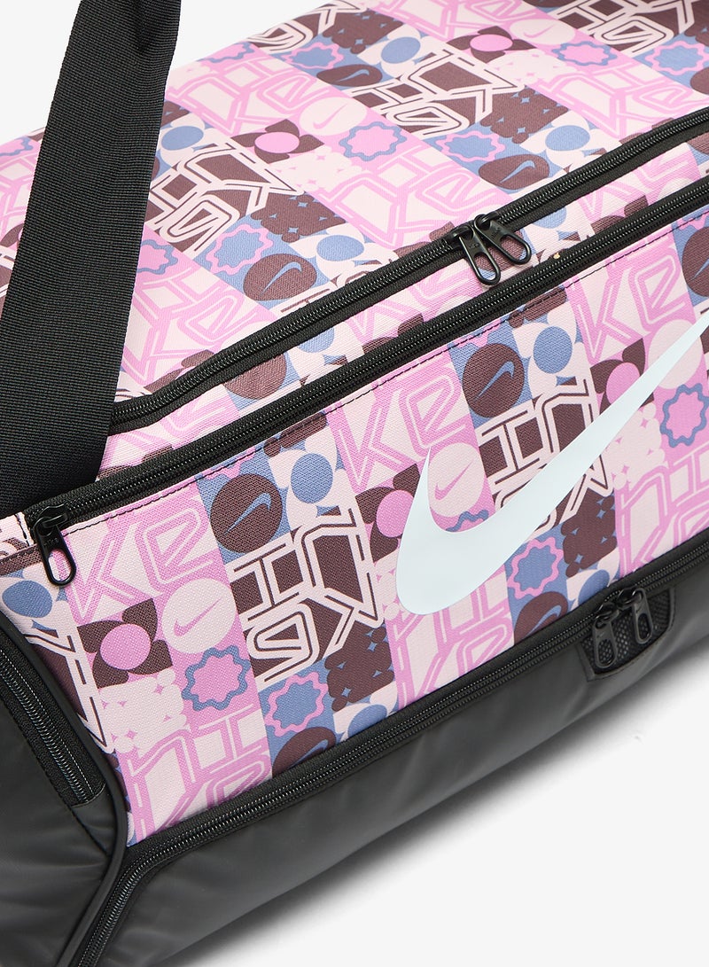 نايكي حقيبة دافل برازيليا متوسطة بنقشة - Image 3