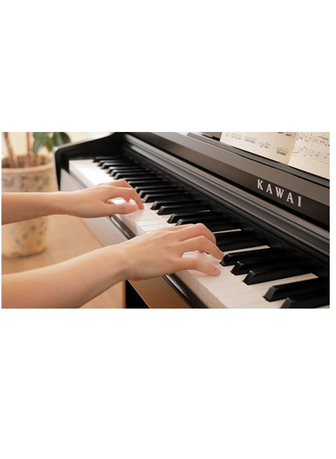 KAWAI KDP120 Digital Piano And Stool In Satin Black Finish With 1 Year Warranty - Image 5