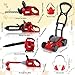 Arrowbash 7 Pcs Toy Leaf Blower Lawn Trimmer Toy Chainsaw Lawn Cutter Push Mower Battery Set with Masks and Earmuffs Gardening Tool Set Christmas Birthday Gifts for Boys and Girls - Image 4