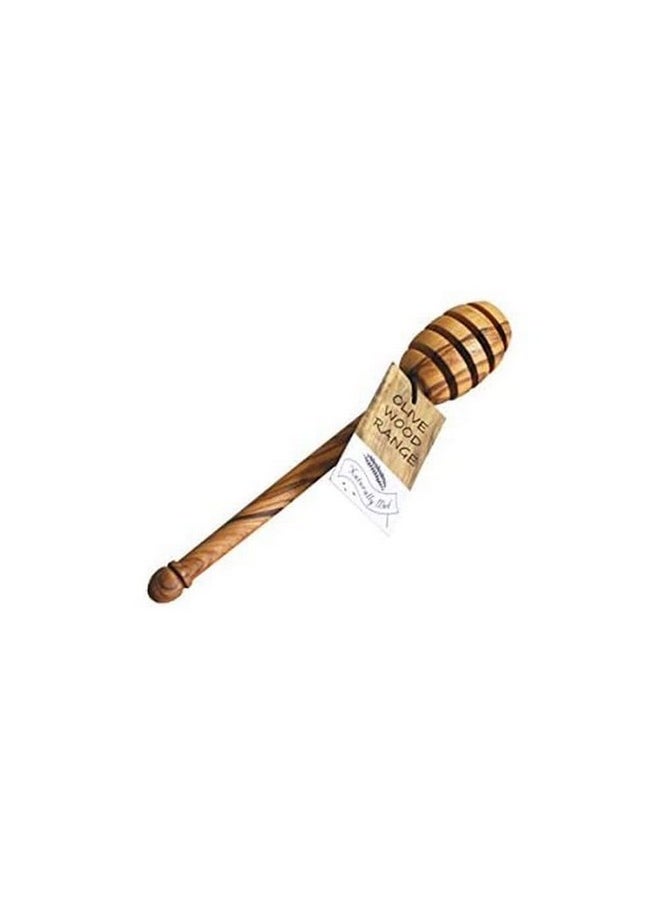 Naturally Med - Naturally Med - Olive Wood Honey Dipper/Honey Spoon/Honey Server/Honey Stick - Image 1