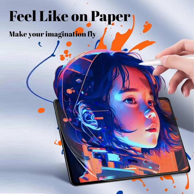 Vurtboly 2Pack Paper Screen Protector Compatible with Honor Magic Pad 2 12.3inch 2024, Anti-Glare Matte, Anti-Scratch, Write and Draw Like on Paper, Compatible with Pencil for Honor Magic Pad 2 12.3" - Image 2
