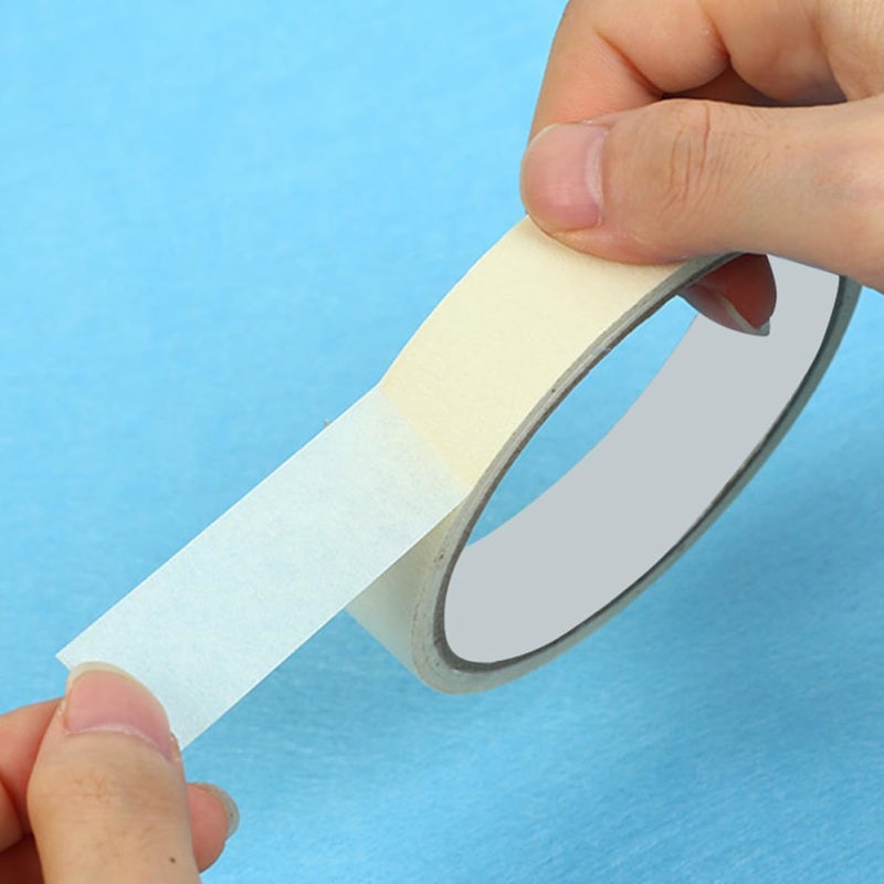 Medium White Masking Tape 5pcs Tearable for Painting Watercolor Sketching DIY Crafts - Image 5