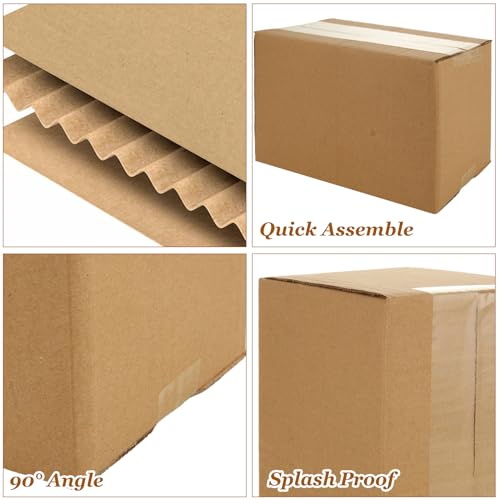 SECUREMENT® 3 Ply Corrugated Box for packing for Secure Shipping, Moving, Courier & Goods Transportation - 7x5.25x4.25 inches (50 Boxes) - Image 3