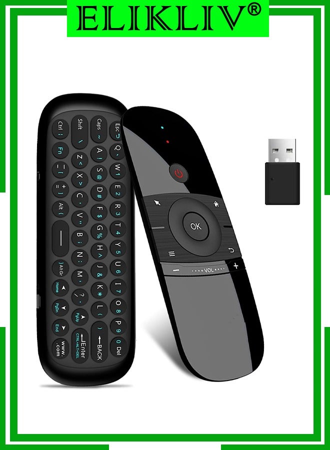Air Remote 2.4G Wireless Keyboard W1 Remote Control for Android TV Box/PC/Projector/HTPC/All-in-one PC and More