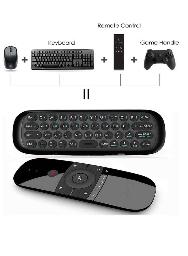 Air Remote 2.4G Wireless Keyboard W1 Remote Control for Android TV Box/PC/Projector/HTPC/All-in-one PC and More