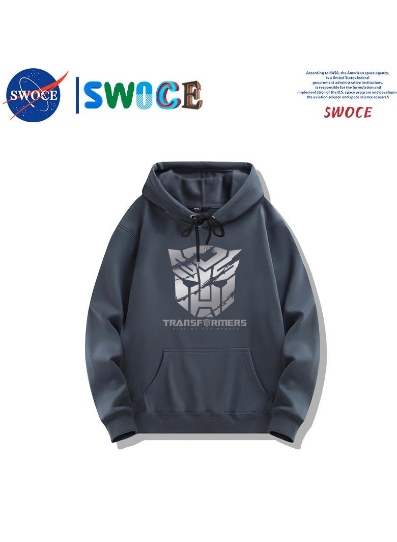 SWOCE Fashionable And Trendy Men's Hooded Sweatshirt  - Image 1