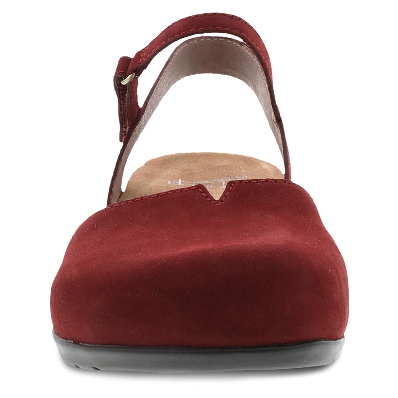 Dansko Rowan Sandal for Women â€“ Memory Foam and Cork Footbed for Comfort and Arch Support â€“ Lightweight Rubber Outsole for Long-Lasting Wear Cinnabar 7.5-8 M US - Image 4