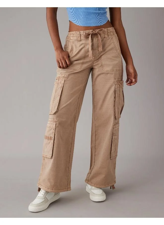 American Eagle AE High-Waisted Convertible Baggy Cargo Jogger