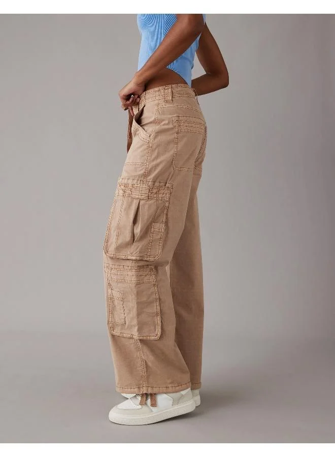 American Eagle AE High-Waisted Convertible Baggy Cargo Jogger