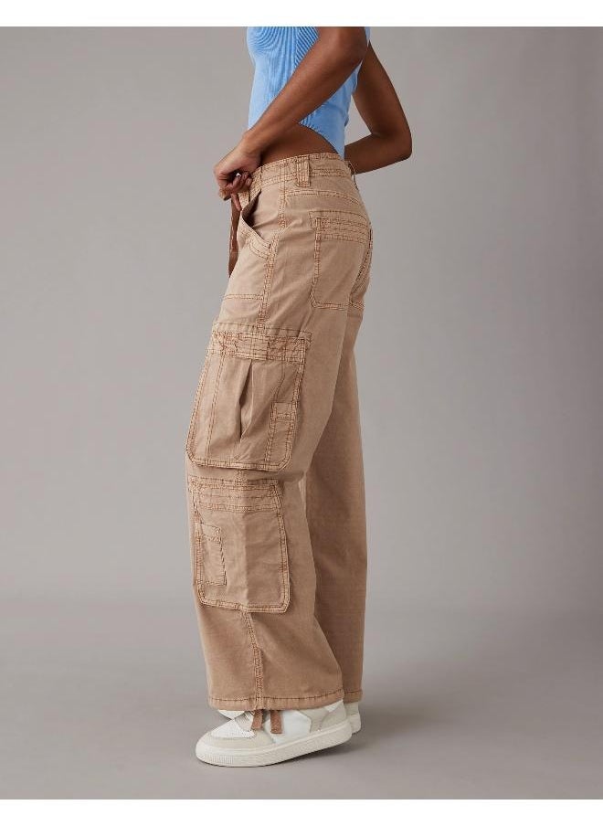 American Eagle - AE High-Waisted Convertible Baggy Cargo Jogger - Image 1