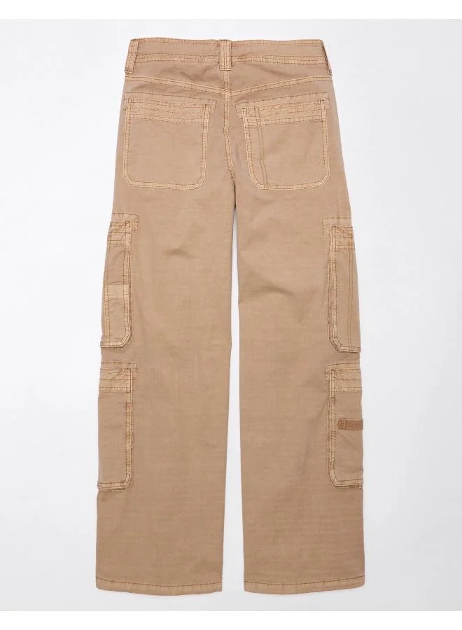 American Eagle AE High-Waisted Convertible Baggy Cargo Jogger