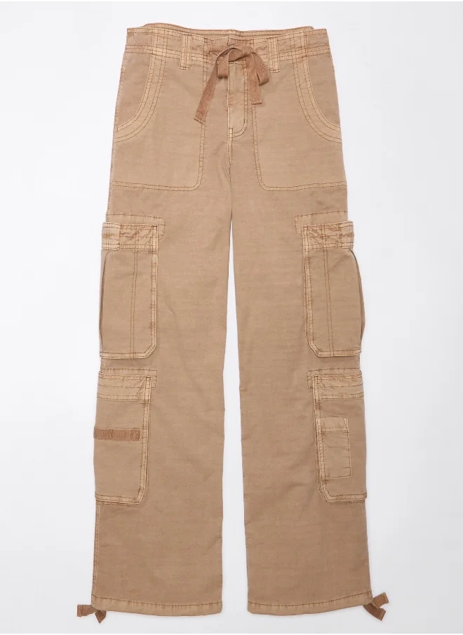 American Eagle AE High-Waisted Convertible Baggy Cargo Jogger