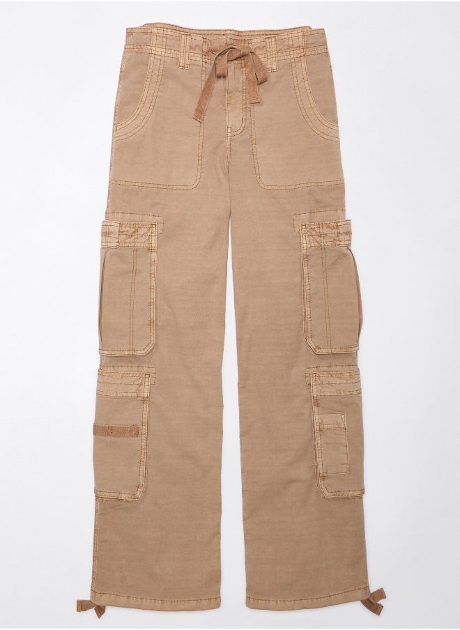 American Eagle AE High-Waisted Convertible Baggy Cargo Jogger  - Image 1