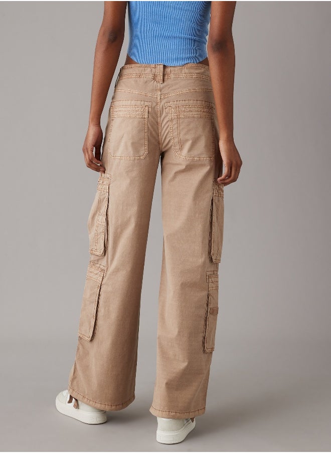 American Eagle AE High-Waisted Convertible Baggy Cargo Jogger  - Image 5
