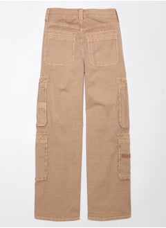 American Eagle AE High-Waisted Convertible Baggy Cargo Jogger  - Image 3