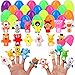 Lumiparty 18pcs Easter Eggs PreFilled with Animal Finger Puppets for Easter Party Favors Easter Basket Stuffers Easter Egg Fillers Easter Eggs Hunt Classroom Prize Supplies - Image 2