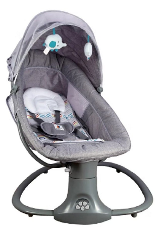 3-In-1 Multi-Functional Baby Bassinet Swings With Remote Control And 5 Adjustable Speeds, Upto 36 Months, Grey - pzsku/ZDC577331102105239012Z/45/_/1730474891/a9ad83de-6ec3-4fbb-9b88-589084676d25
