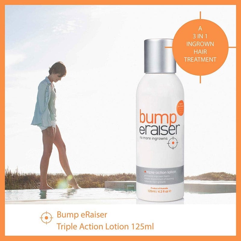 Bump Eraiser Triple Action Soothing Lotion 125ml for Ingrown Hair Treatment Razor Bumps and Razor Burns - Image 3