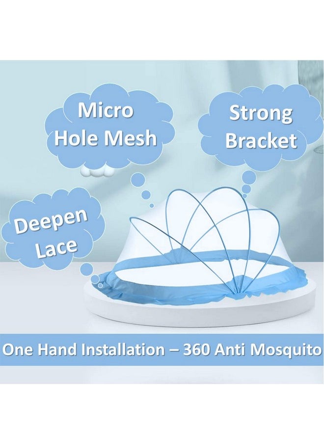 Safemyles Foldable Baby Mosquito Net, Bottomless Net for Baby, for Safe&Easy Use|Ensures Your Baby's Safe Sleep-Upto 2Years-Blue - pzsku/ZDC5787D67C021FC492F9Z/45/_/1738305336/6f9f449c-243b-4c61-9b38-455a86f08cbb