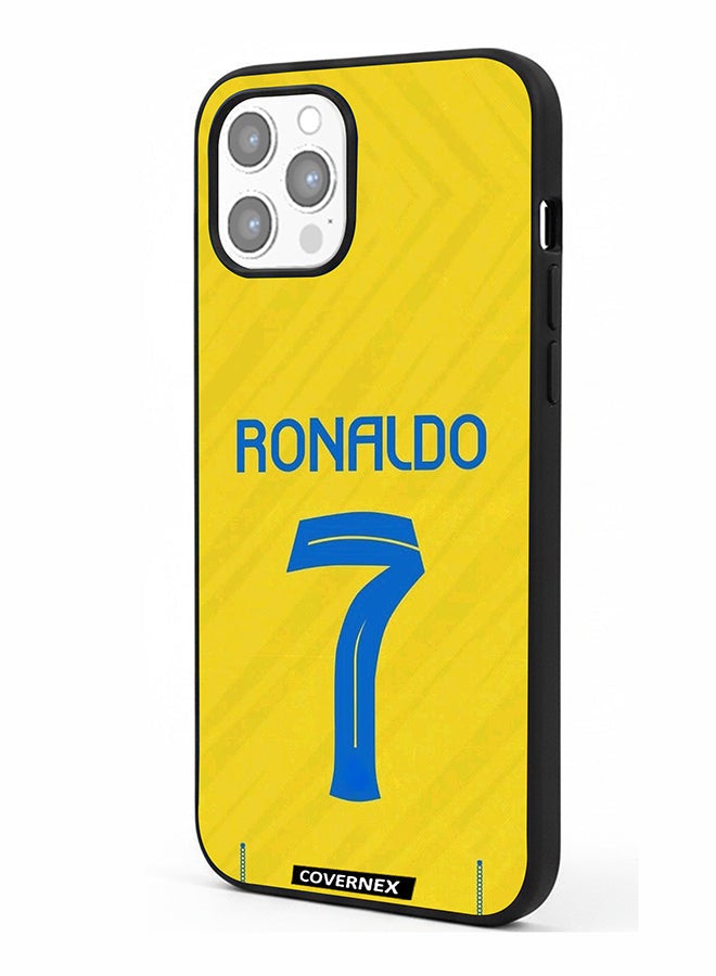 Covernex Apple iPhone 12 Pro Max Protective Case Cover Printed Featuring Cristiano Ronaldo Jersy Design - Image 1