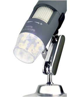 Celestron Deluxe Handheld Digital Microscope, Capture Your Discoveries, (44302-C), Grey 