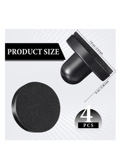 Generic Rubber Letter Stamps Set for Card Making, 4Pcs Pressure Imprinting Tools, Perfect for Embossing and Sealing Crafts, Black Stamping Brushes  - Image 3