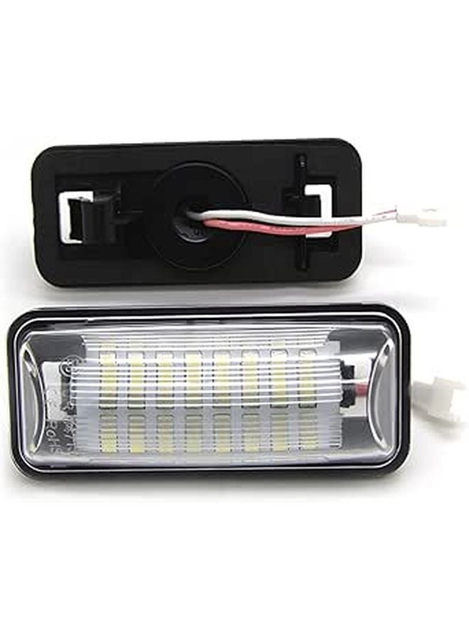 Large LED Array SAE DOT Certified Seamless License Plate Light Assembly For GT86 FT 86 - Image 1