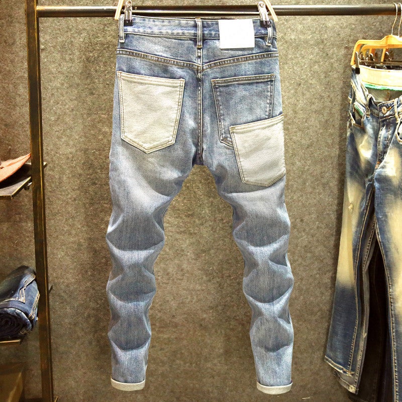Unisex Classic Denim Jeans Loose Fit Daily Outdoor Wear - Image 3
