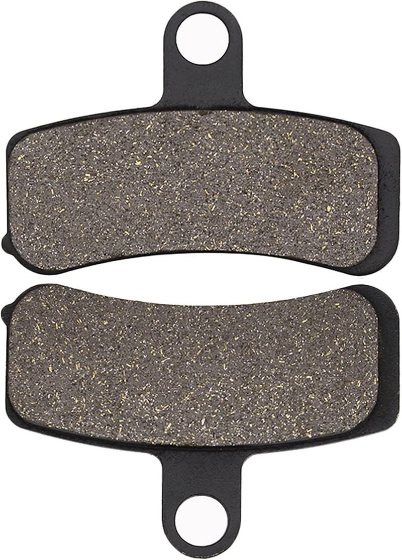 QASULER Motorcycle Brake Pads for Harley Models - Image 1