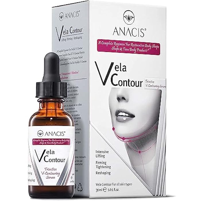 Anacis Advanced Neck Serum – V line Jawline - Fine Lines - Neck Wrinkles - Sagging Skin - Serum for Women and Men. Anacis 30ml - Image 1